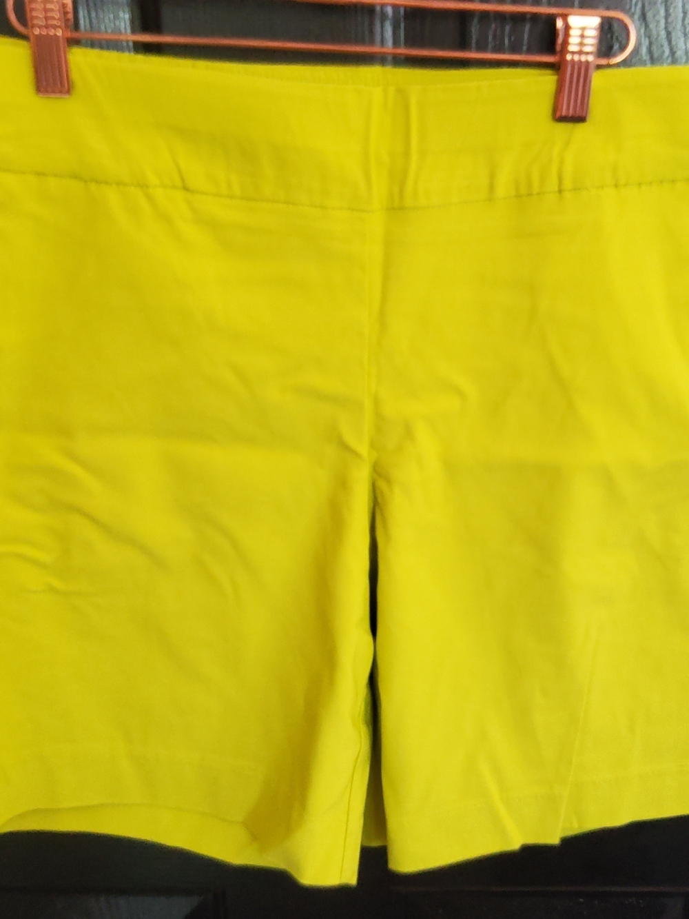 New York & Company Lime Green Chino Shorts Sz. M